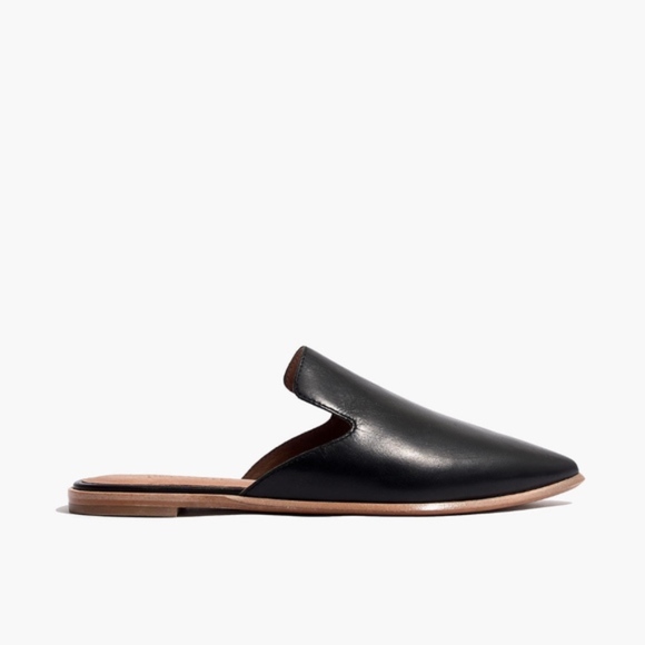 Madewell Shoes - New MADEWELL The Gemma Mule in Black Leather